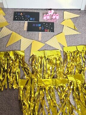 Baby Shower /Gender Reveal Decorations & Photoshoot props